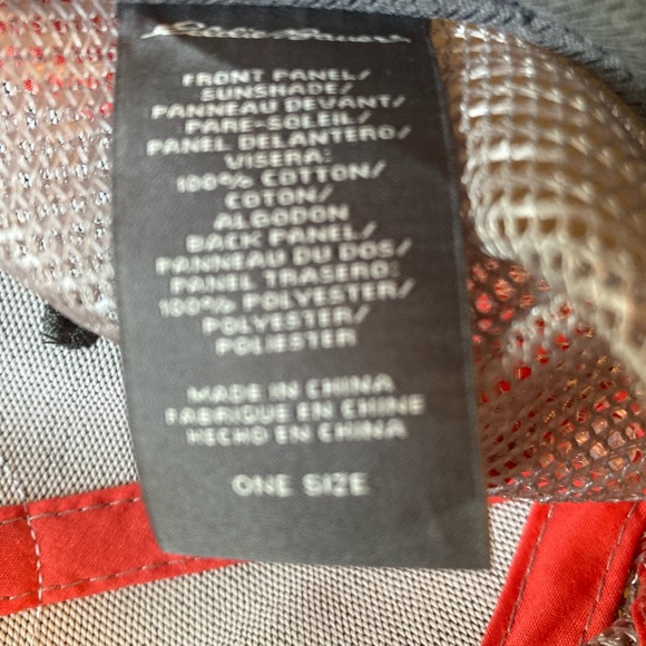 Eddie Bauer SnapBack Truckers Cap - Picture 4 of 4
